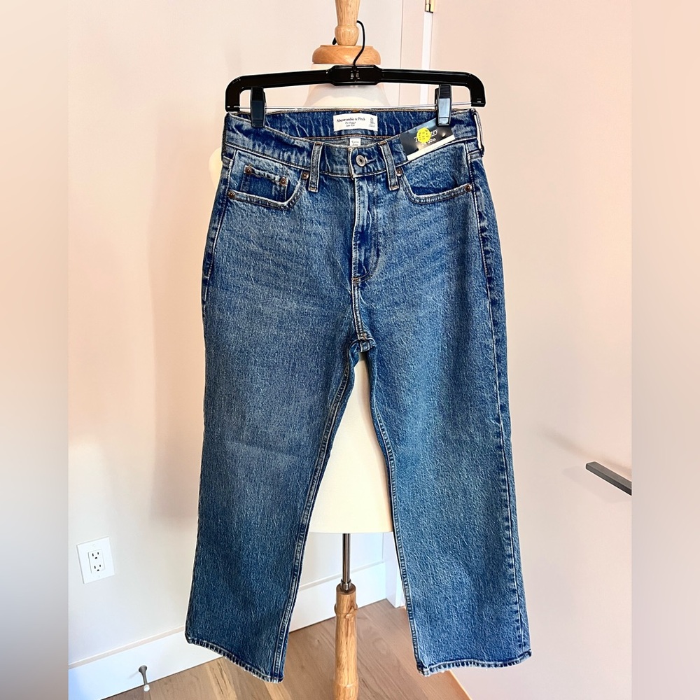 Abercrombie & Fitch Straight Blue Jeans